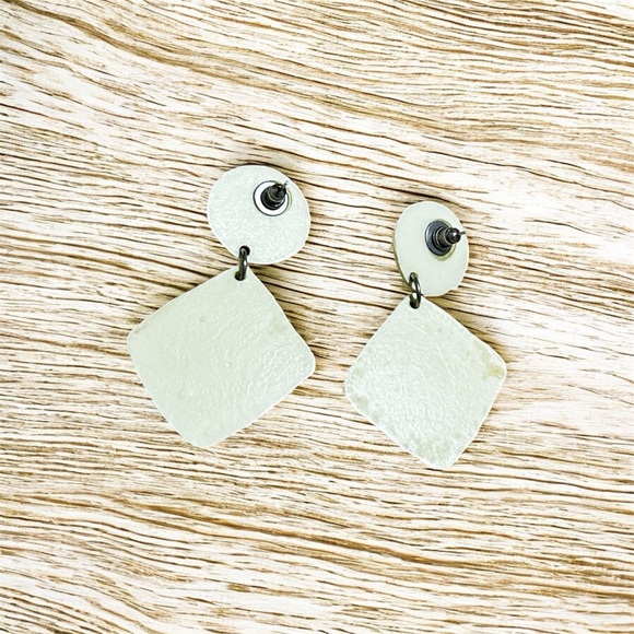 Handmade Thunderbird Drop Earrings - Picture 2 of 2